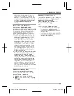 Preview for 45 page of Panasonic KX-TGH222AZB Operating Instructions Manual