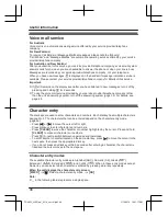 Preview for 46 page of Panasonic KX-TGH222AZB Operating Instructions Manual