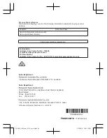 Preview for 56 page of Panasonic KX-TGH222AZB Operating Instructions Manual