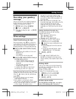 Предварительный просмотр 13 страницы Panasonic KX-TGH222C Operating Instructions Manual