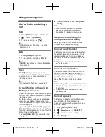 Предварительный просмотр 16 страницы Panasonic KX-TGH222C Operating Instructions Manual