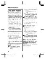 Предварительный просмотр 18 страницы Panasonic KX-TGH222C Operating Instructions Manual