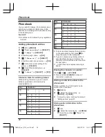 Предварительный просмотр 20 страницы Panasonic KX-TGH222C Operating Instructions Manual