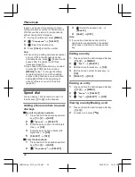 Предварительный просмотр 22 страницы Panasonic KX-TGH222C Operating Instructions Manual