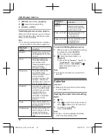 Предварительный просмотр 34 страницы Panasonic KX-TGH222C Operating Instructions Manual