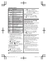 Предварительный просмотр 38 страницы Panasonic KX-TGH222C Operating Instructions Manual