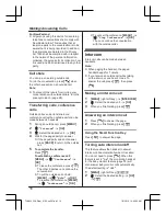 Preview for 18 page of Panasonic KX-TGH223AZ Operating Instructions Manual