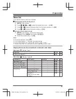 Preview for 23 page of Panasonic KX-TGH223AZ Operating Instructions Manual