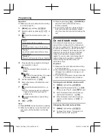 Preview for 30 page of Panasonic KX-TGH223AZ Operating Instructions Manual