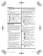 Preview for 32 page of Panasonic KX-TGH223AZ Operating Instructions Manual