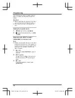 Preview for 36 page of Panasonic KX-TGH223AZ Operating Instructions Manual