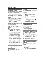 Preview for 40 page of Panasonic KX-TGH223AZ Operating Instructions Manual