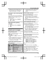 Preview for 41 page of Panasonic KX-TGH223AZ Operating Instructions Manual