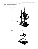 Предварительный просмотр 47 страницы Panasonic KX-TGH260B Service Manual