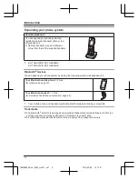 Предварительный просмотр 4 страницы Panasonic KX-TGH260BX Operating Instructions Manual