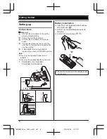 Предварительный просмотр 8 страницы Panasonic KX-TGH260BX Operating Instructions Manual