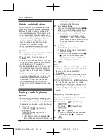 Предварительный просмотр 16 страницы Panasonic KX-TGH260BX Operating Instructions Manual