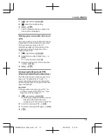 Предварительный просмотр 19 страницы Panasonic KX-TGH260BX Operating Instructions Manual