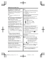 Предварительный просмотр 22 страницы Panasonic KX-TGH260BX Operating Instructions Manual