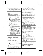 Предварительный просмотр 23 страницы Panasonic KX-TGH260BX Operating Instructions Manual