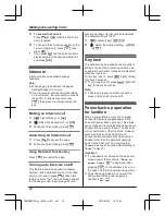 Предварительный просмотр 24 страницы Panasonic KX-TGH260BX Operating Instructions Manual