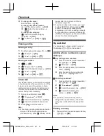 Предварительный просмотр 28 страницы Panasonic KX-TGH260BX Operating Instructions Manual