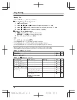 Предварительный просмотр 30 страницы Panasonic KX-TGH260BX Operating Instructions Manual