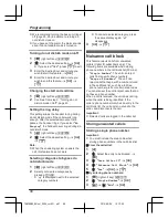 Предварительный просмотр 40 страницы Panasonic KX-TGH260BX Operating Instructions Manual