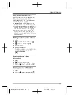 Предварительный просмотр 47 страницы Panasonic KX-TGH260BX Operating Instructions Manual