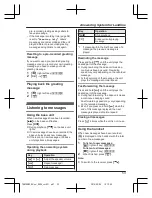 Предварительный просмотр 53 страницы Panasonic KX-TGH260BX Operating Instructions Manual