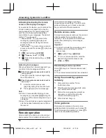 Предварительный просмотр 56 страницы Panasonic KX-TGH260BX Operating Instructions Manual