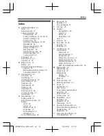 Предварительный просмотр 69 страницы Panasonic KX-TGH260BX Operating Instructions Manual