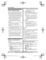 Предварительный просмотр 18 страницы Panasonic KX-TGH260E Operating Instructions Manual