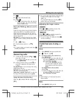 Предварительный просмотр 23 страницы Panasonic KX-TGH260E Operating Instructions Manual