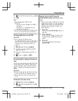 Предварительный просмотр 45 страницы Panasonic KX-TGH260E Operating Instructions Manual