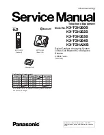 Предварительный просмотр 1 страницы Panasonic KX-TGH262B Service Manual