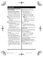 Предварительный просмотр 14 страницы Panasonic KX-TGH262C Operating Instructions Manual