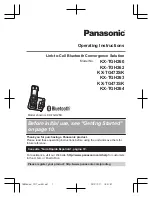 Preview for 1 page of Panasonic KX-TGHA20 Operating Instructions Manual