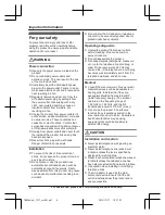 Preview for 6 page of Panasonic KX-TGHA20 Operating Instructions Manual