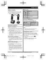 Preview for 11 page of Panasonic KX-TGHA20 Operating Instructions Manual