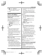 Preview for 17 page of Panasonic KX-TGHA20 Operating Instructions Manual