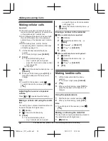 Preview for 20 page of Panasonic KX-TGHA20 Operating Instructions Manual