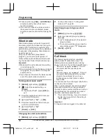 Preview for 40 page of Panasonic KX-TGHA20 Operating Instructions Manual