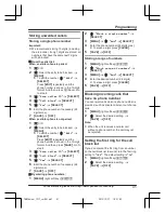 Preview for 41 page of Panasonic KX-TGHA20 Operating Instructions Manual