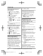 Preview for 42 page of Panasonic KX-TGHA20 Operating Instructions Manual