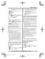 Preview for 45 page of Panasonic KX-TGHA20 Operating Instructions Manual