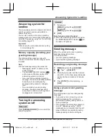 Preview for 51 page of Panasonic KX-TGHA20 Operating Instructions Manual