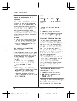 Preview for 58 page of Panasonic KX-TGHA20 Operating Instructions Manual