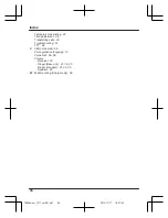 Preview for 86 page of Panasonic KX-TGHA20 Operating Instructions Manual