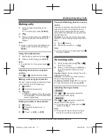 Предварительный просмотр 17 страницы Panasonic KX-TGJ320E Operating Instructions Manual